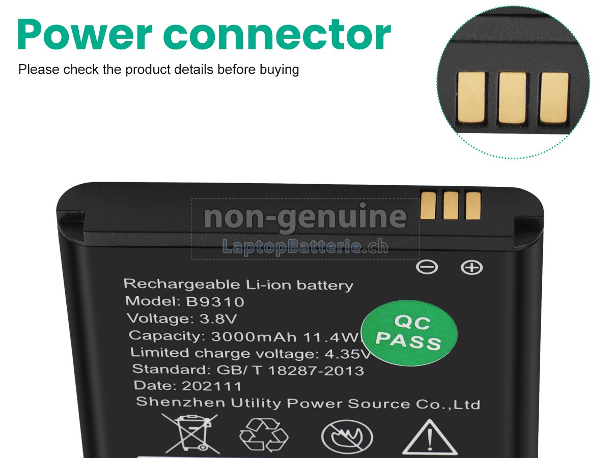 D LINK B9310 Ersatzbatterie