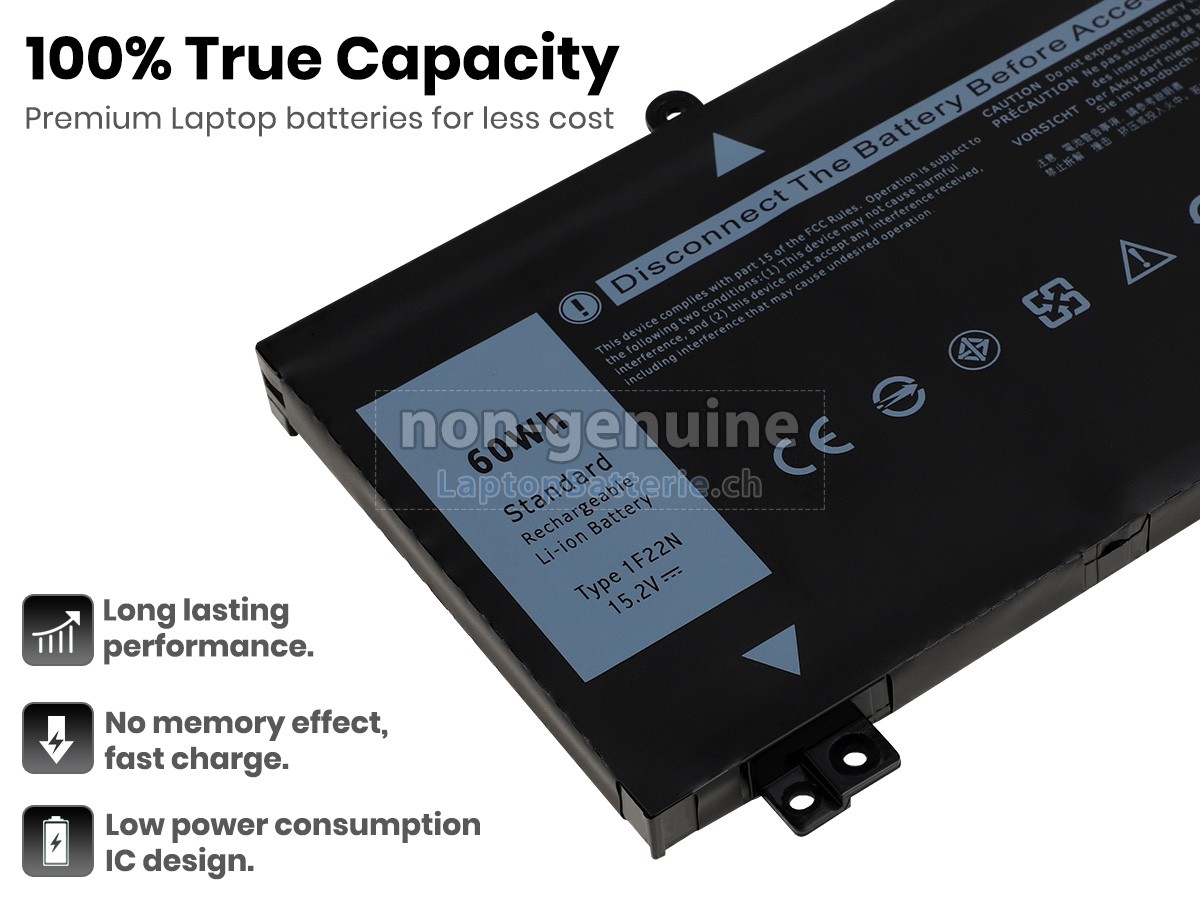 Dell 1F22N Ersatzbatterie