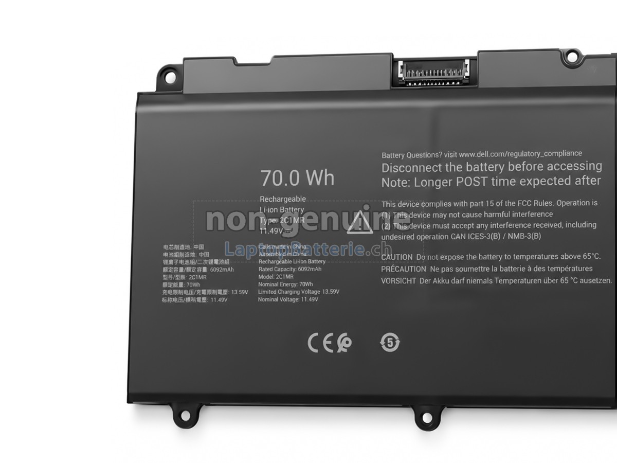 Dell 2C1MR Ersatzbatterie
