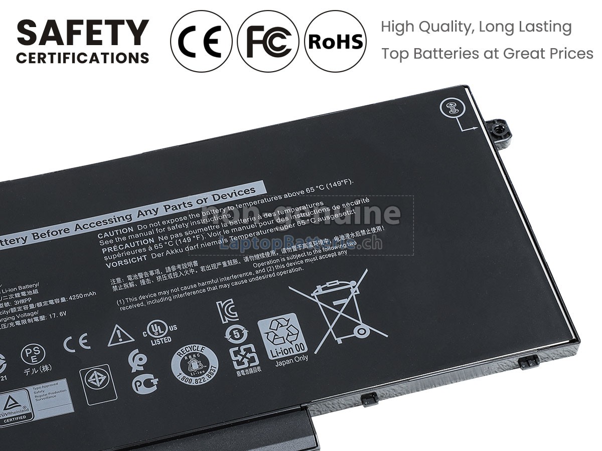Dell Inspiron 7500 2-IN-1 BLACK Ersatzbatterie