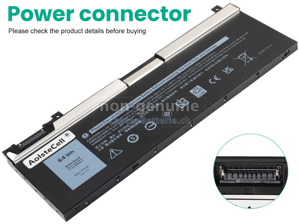 Dell 5TF10 Ersatzbatterie