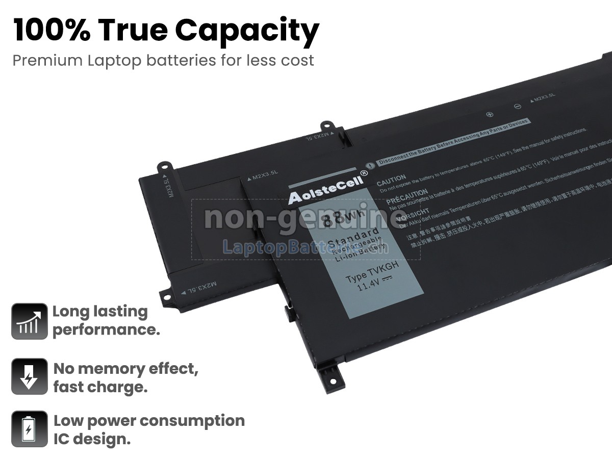 Dell TVKGH Ersatzbatterie