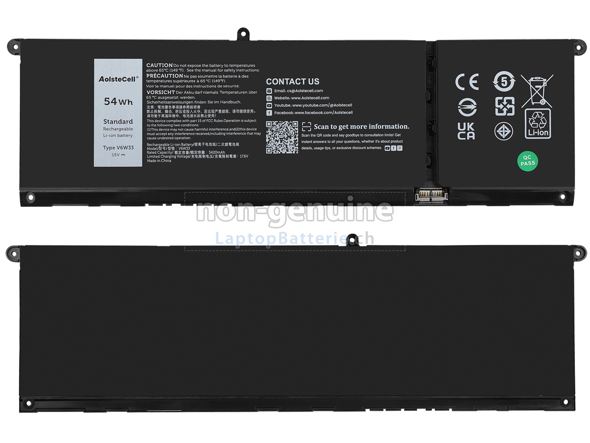Dell P106F Ersatzbatterie
