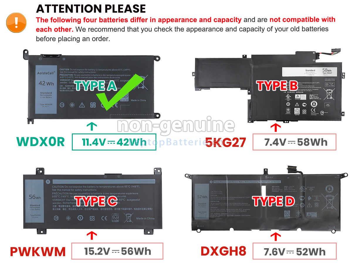 Dell Inspiron 14 7000 Ersatzbatterie
