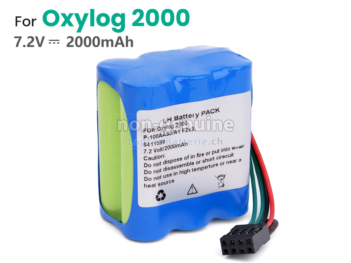 Drager OXYLOG 2000 Ersatzbatterie