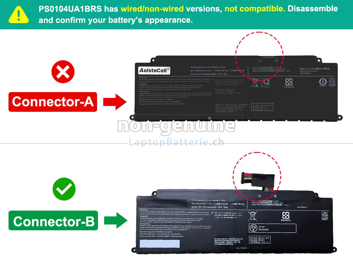 Dynabook TECRA A50-J-13Z Ersatzbatterie