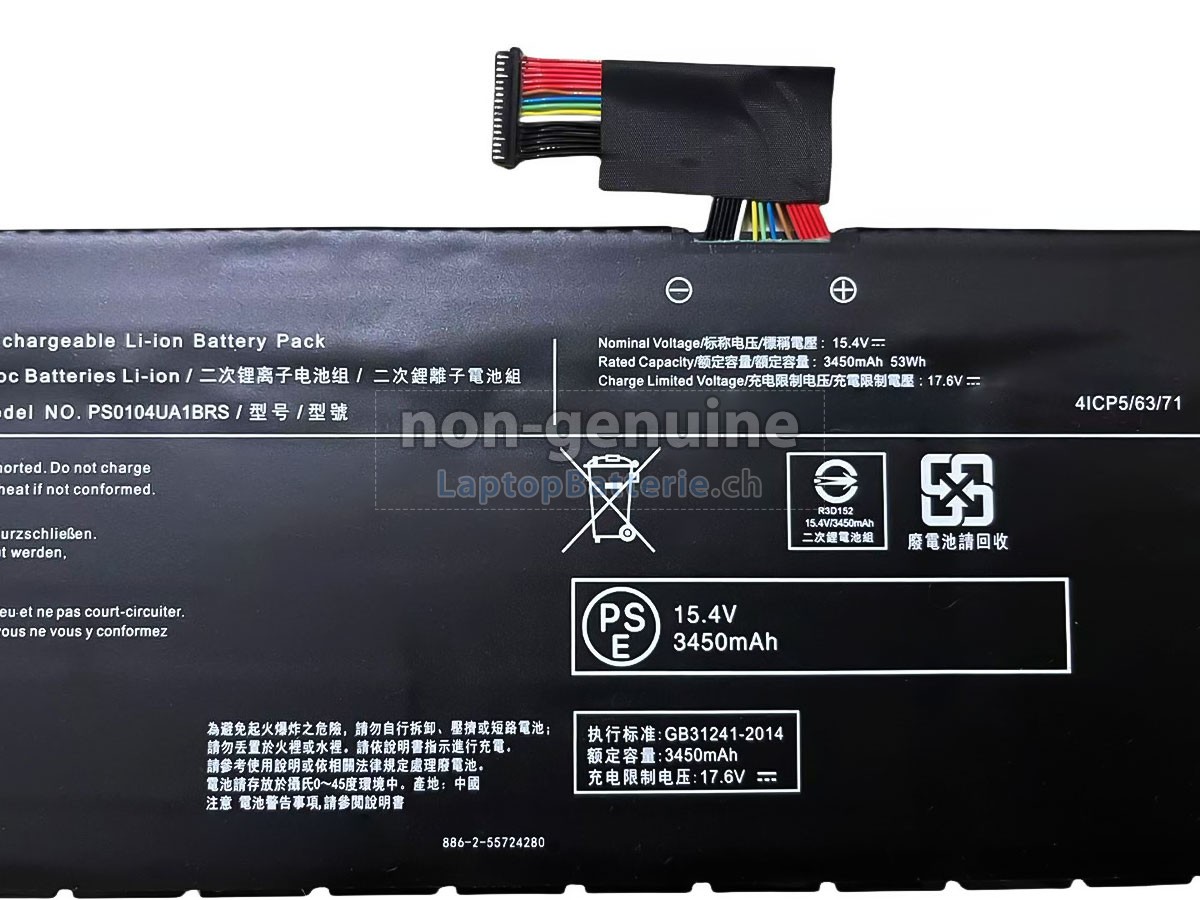 Dynabook TECRA A50-J-13Z Ersatzbatterie