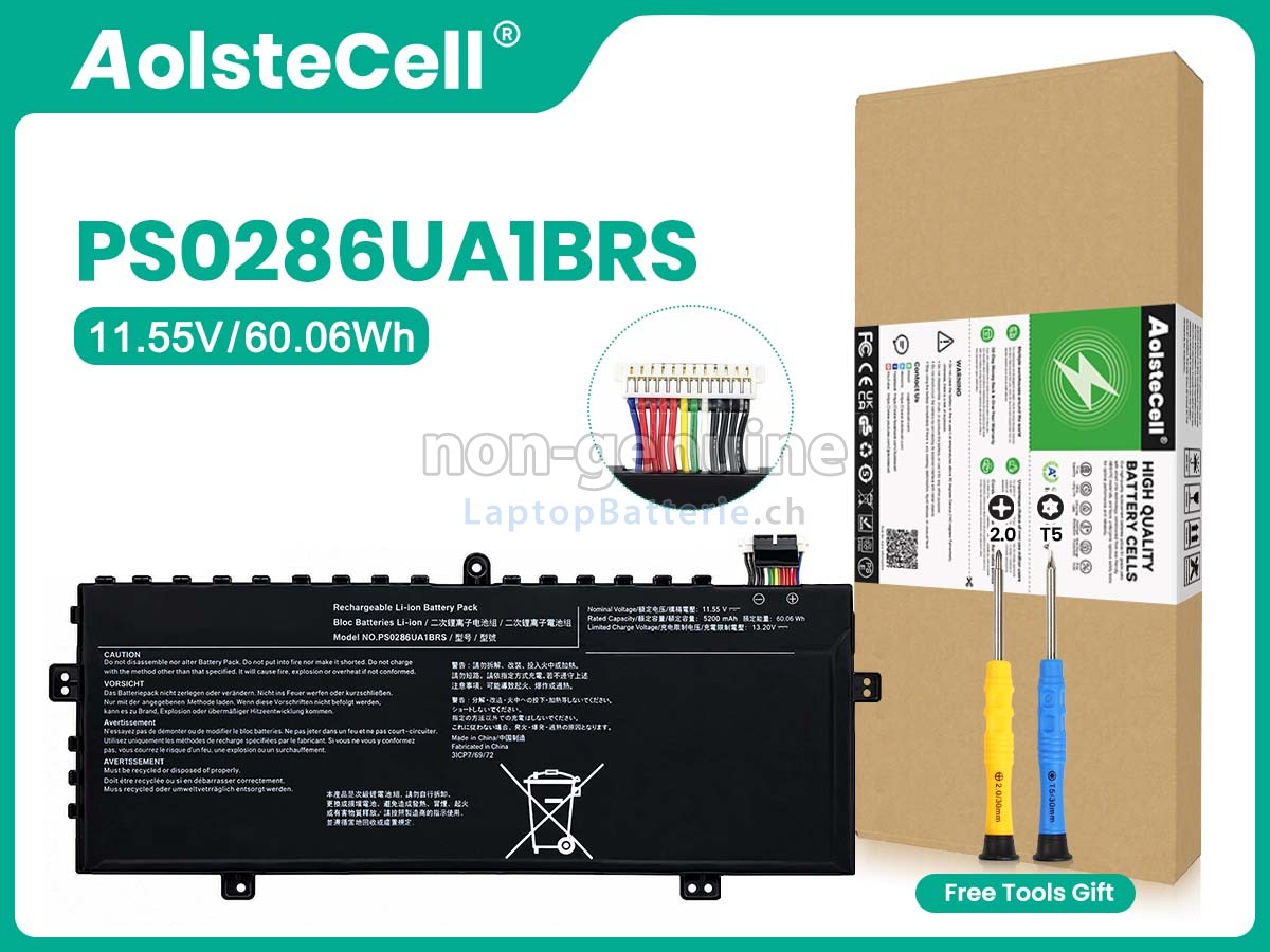 Dynabook PS0286UA1BRS Ersatzbatterie