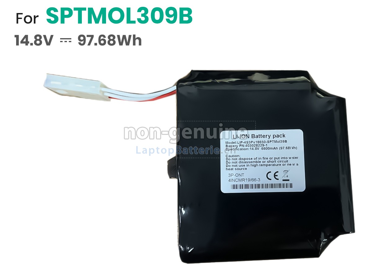 expocell SPTMOL309B Ersatzbatterie