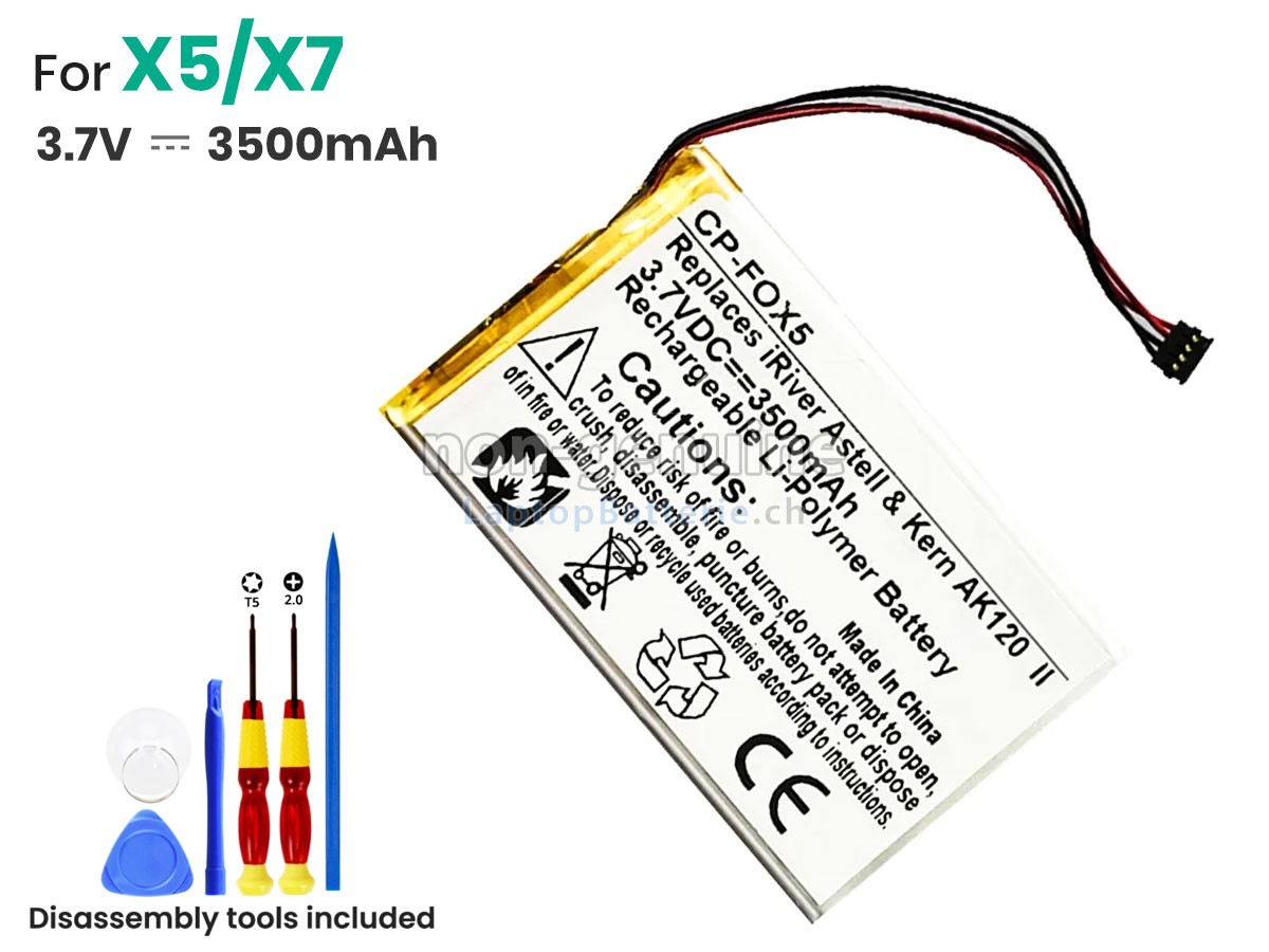 Fiio X5 Ersatzbatterie