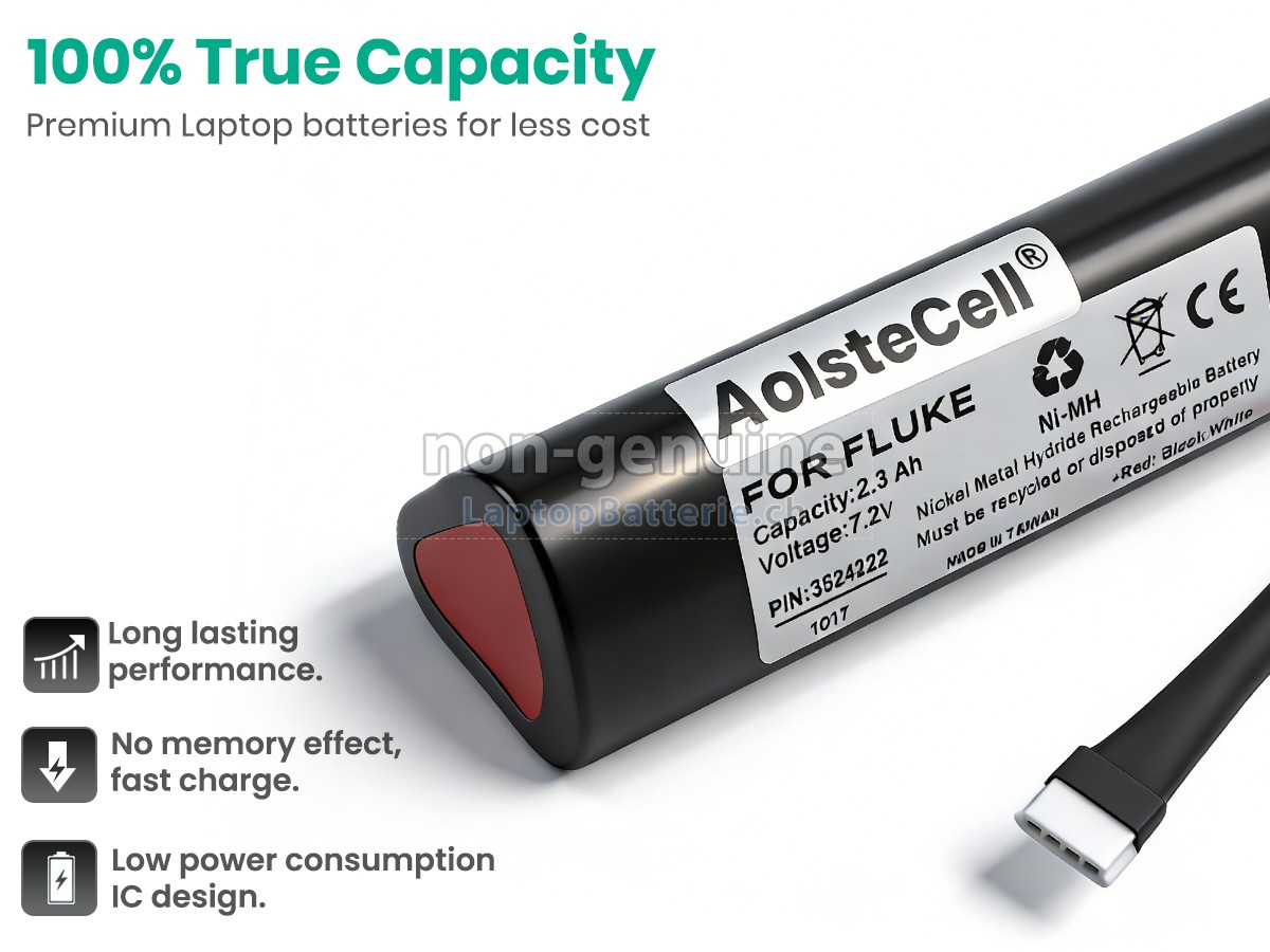 FLUKE 3524222 Ersatzbatterie