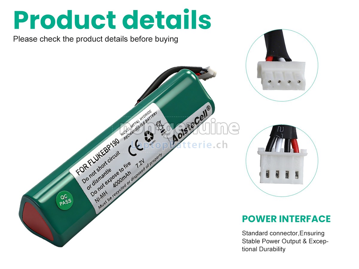 FLUKE F199B Ersatzbatterie