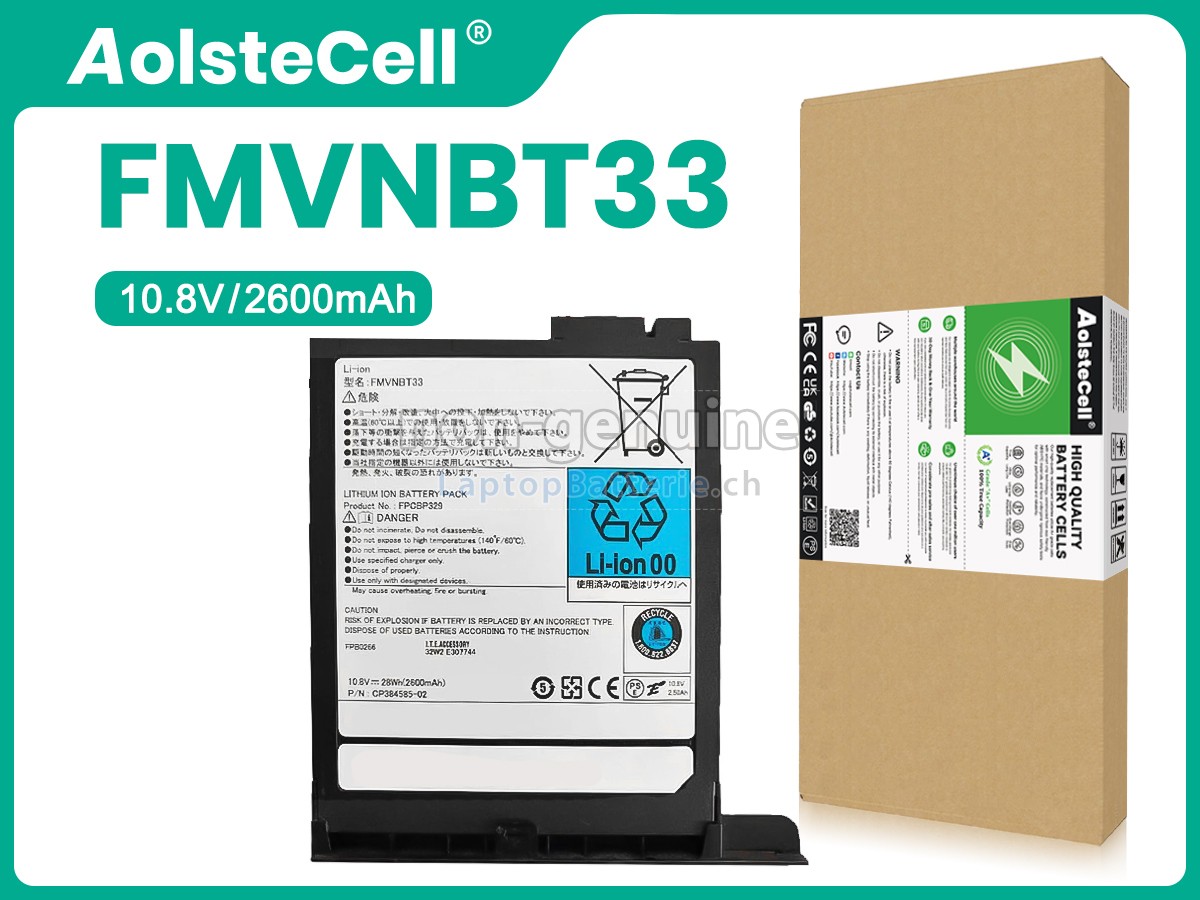 Fujitsu CP384585-02 Ersatzbatterie