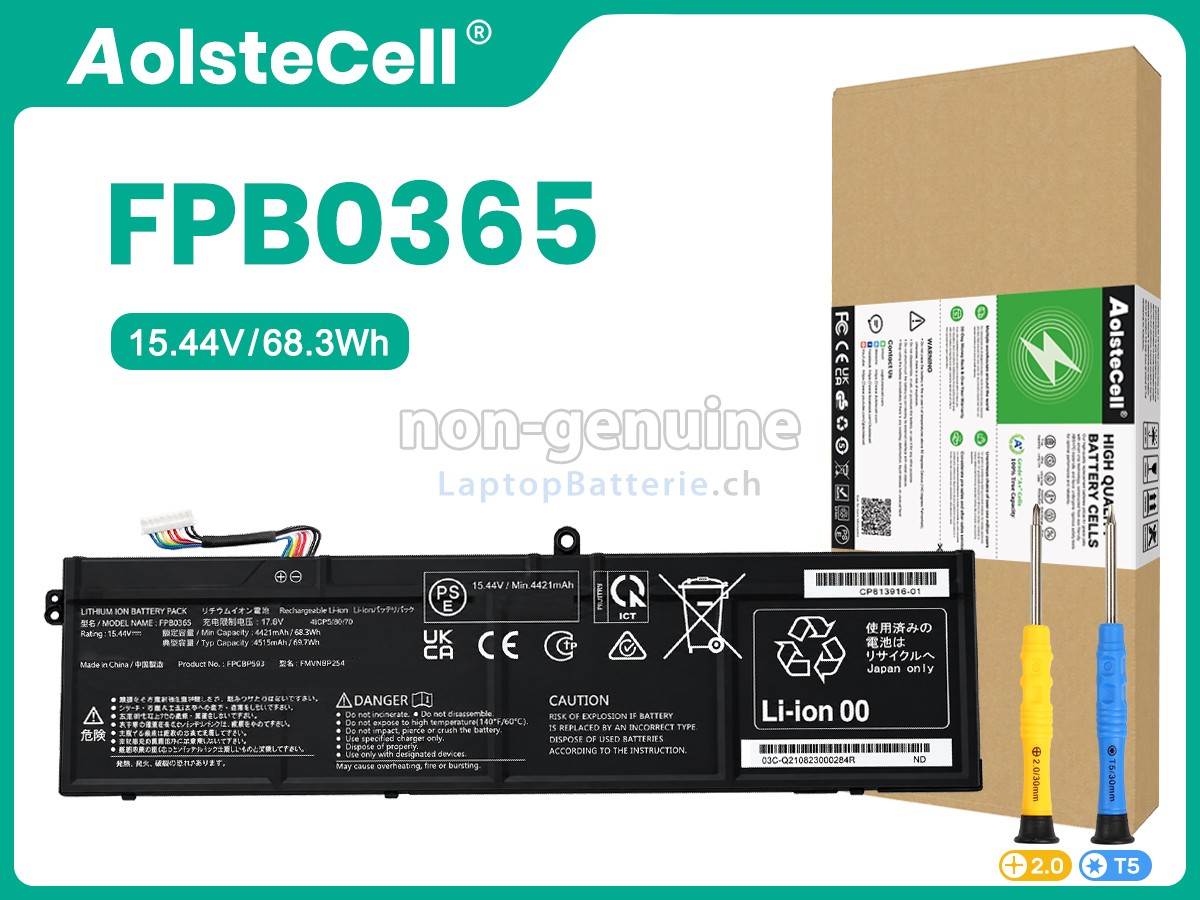 Fujitsu FMVNBP254 Ersatzbatterie