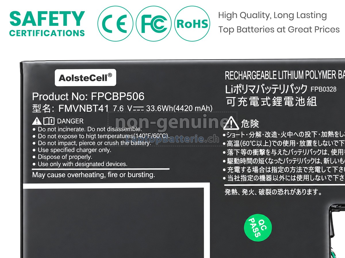 Fujitsu FPB0366 Ersatzbatterie