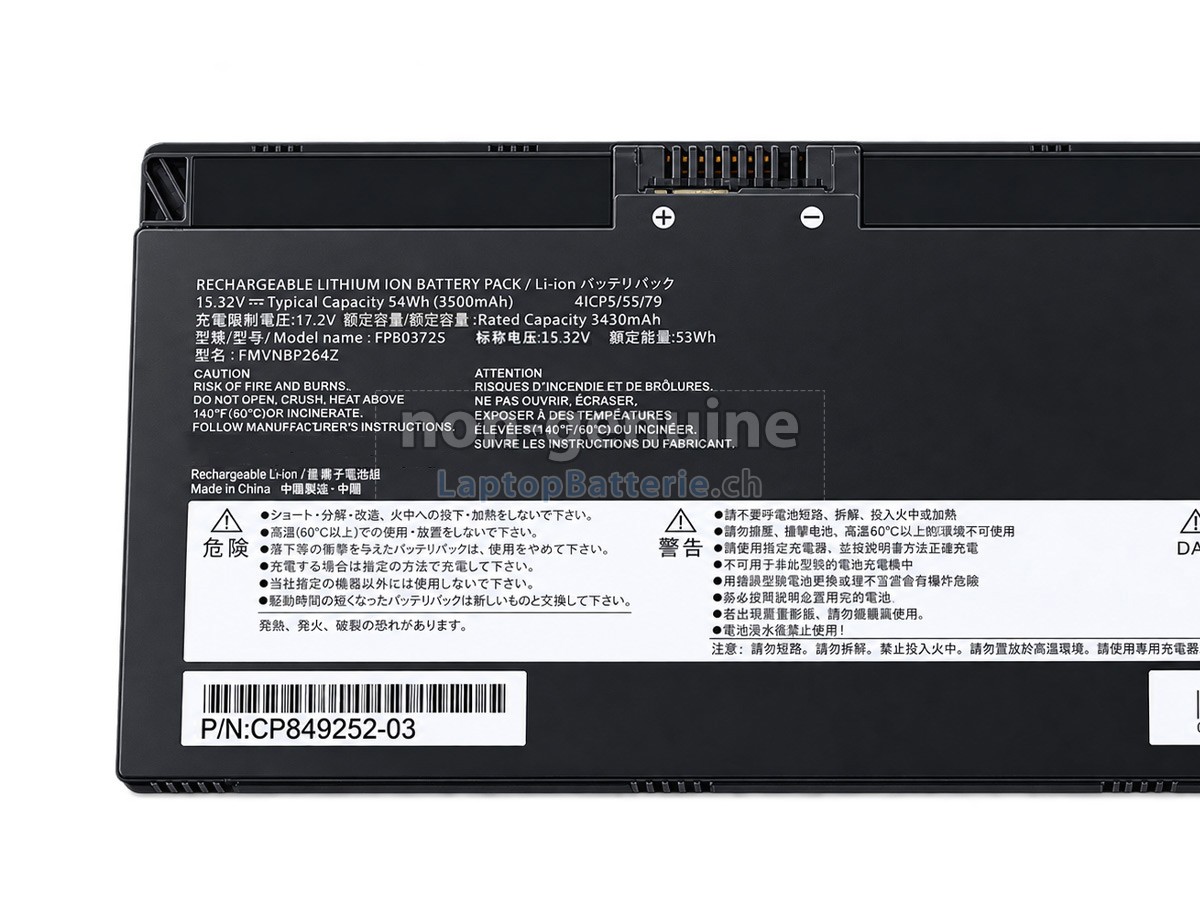Fujitsu CP854407-02 Ersatzbatterie