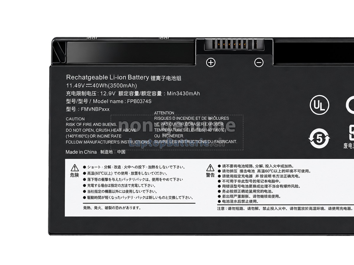 Fujitsu CP854407-02 Ersatzbatterie