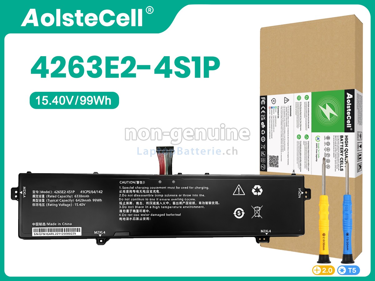 Gigabyte AORUS 16 BKF 2023 Ersatzbatterie
