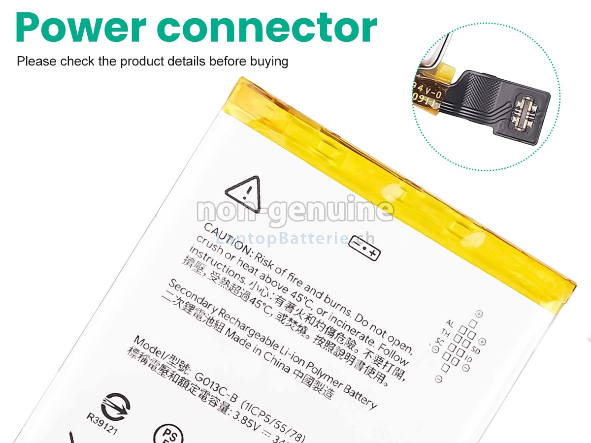 Google PIXEL 3XL Ersatzbatterie