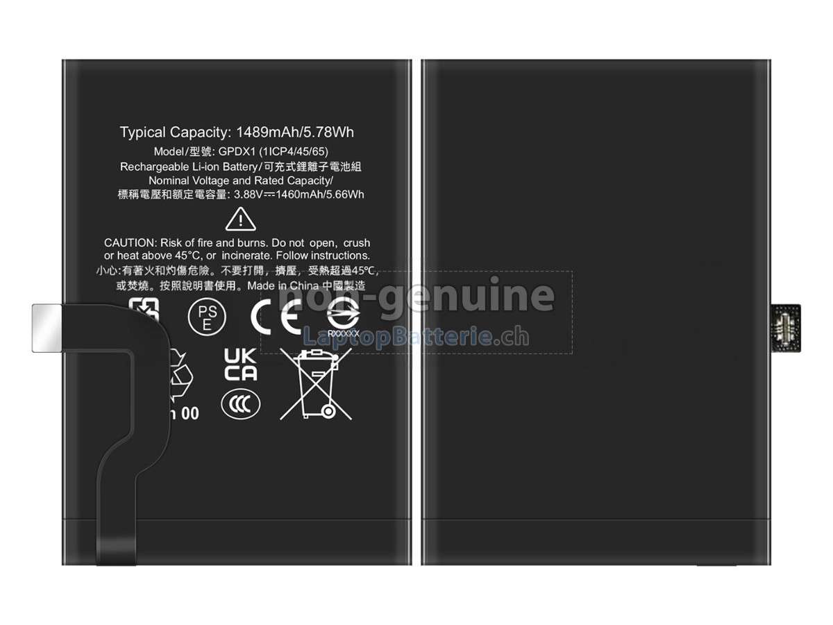 Google PIXEL FOLD Ersatzbatterie