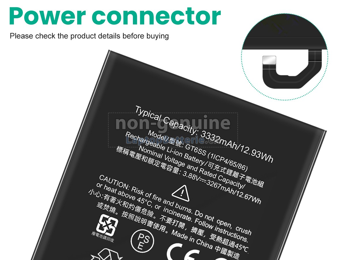 Google PIXEL FOLD Ersatzbatterie