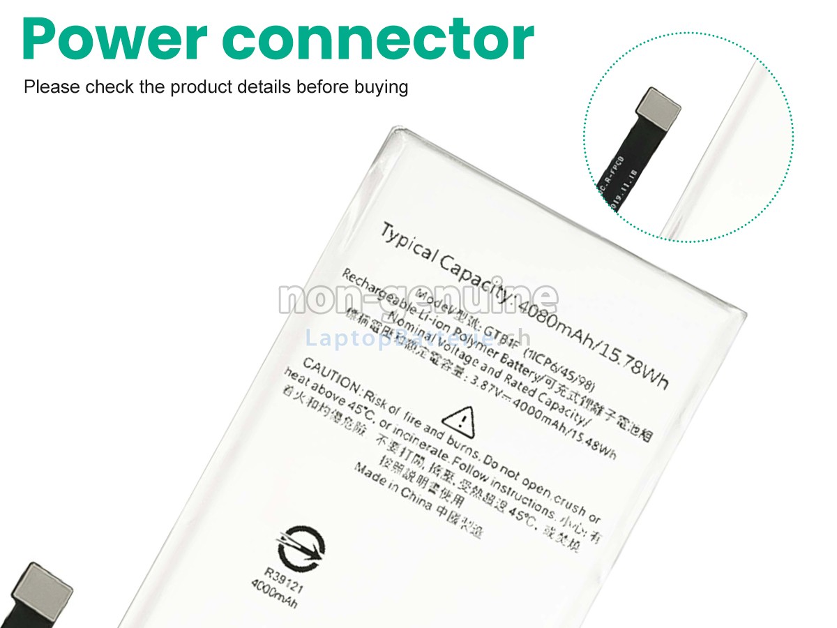 Google PIXEL 5 Ersatzbatterie