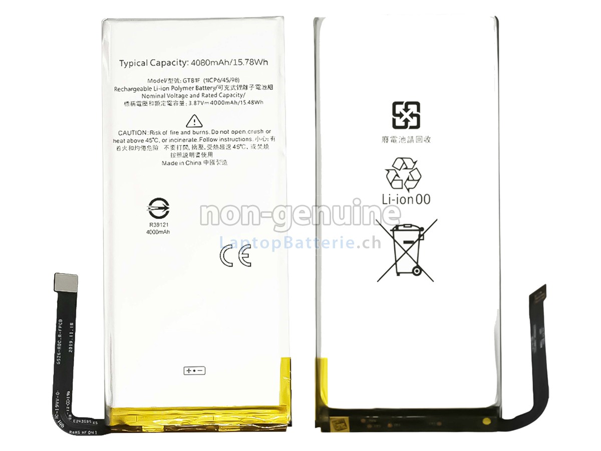 Google PIXEL 5 Ersatzbatterie