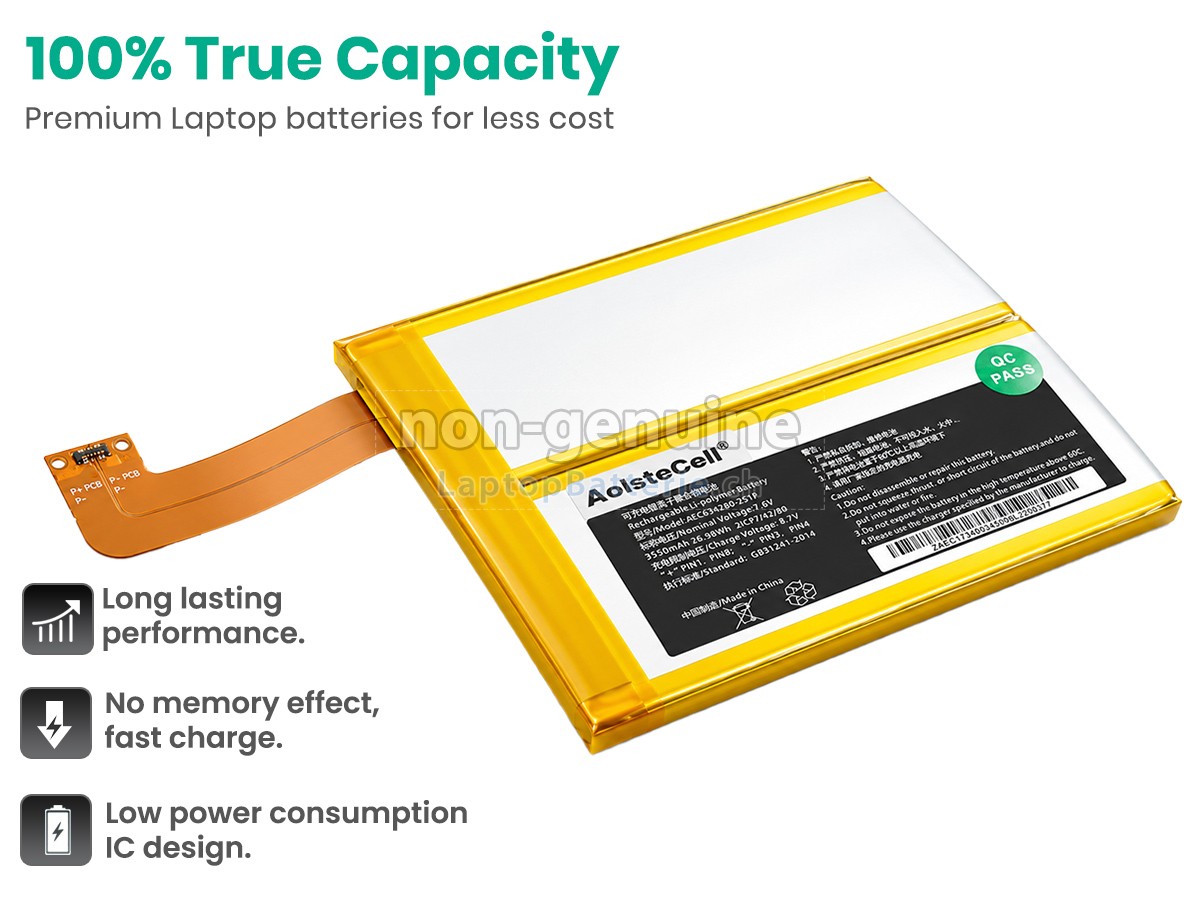 GPD AEC634280-2S1P(2ICP/42/807) Ersatzbatterie