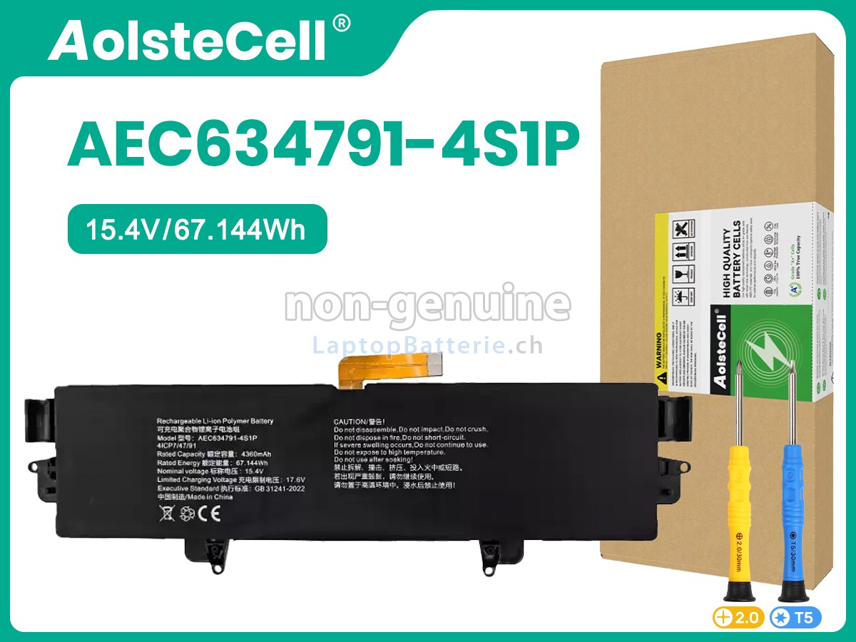 GPD AEC634791-4S1P Ersatzbatterie