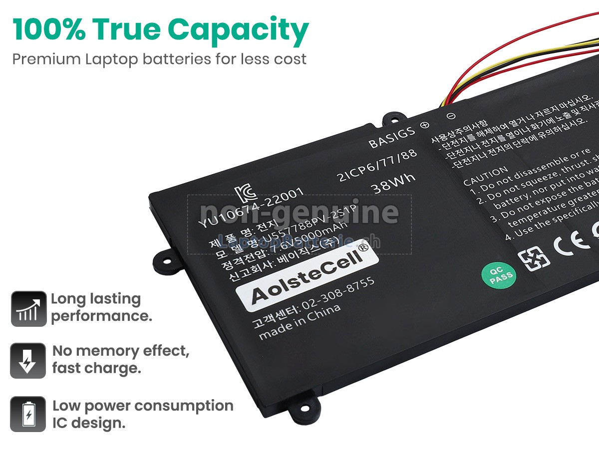Haier GW1409U-PC Ersatzbatterie