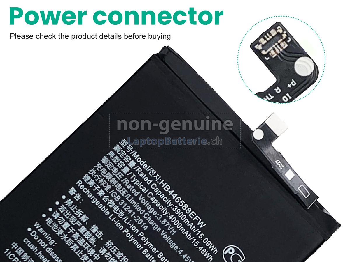 Honor HB446588EFW Ersatzbatterie