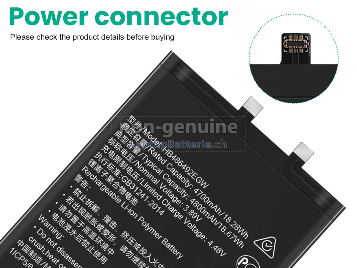 Honor HB486492EGW Ersatzbatterie
