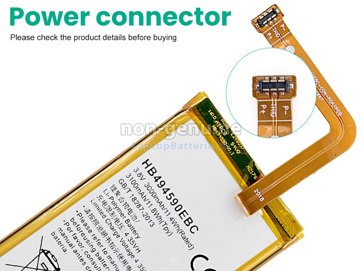 Honor HB494590EBC Ersatzbatterie