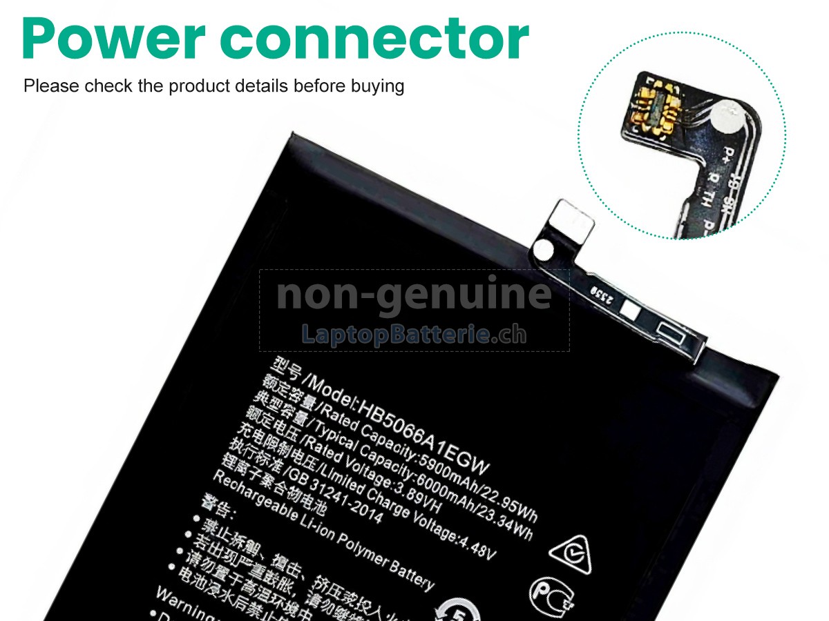 Honor PLAY 40 PLUS Ersatzbatterie