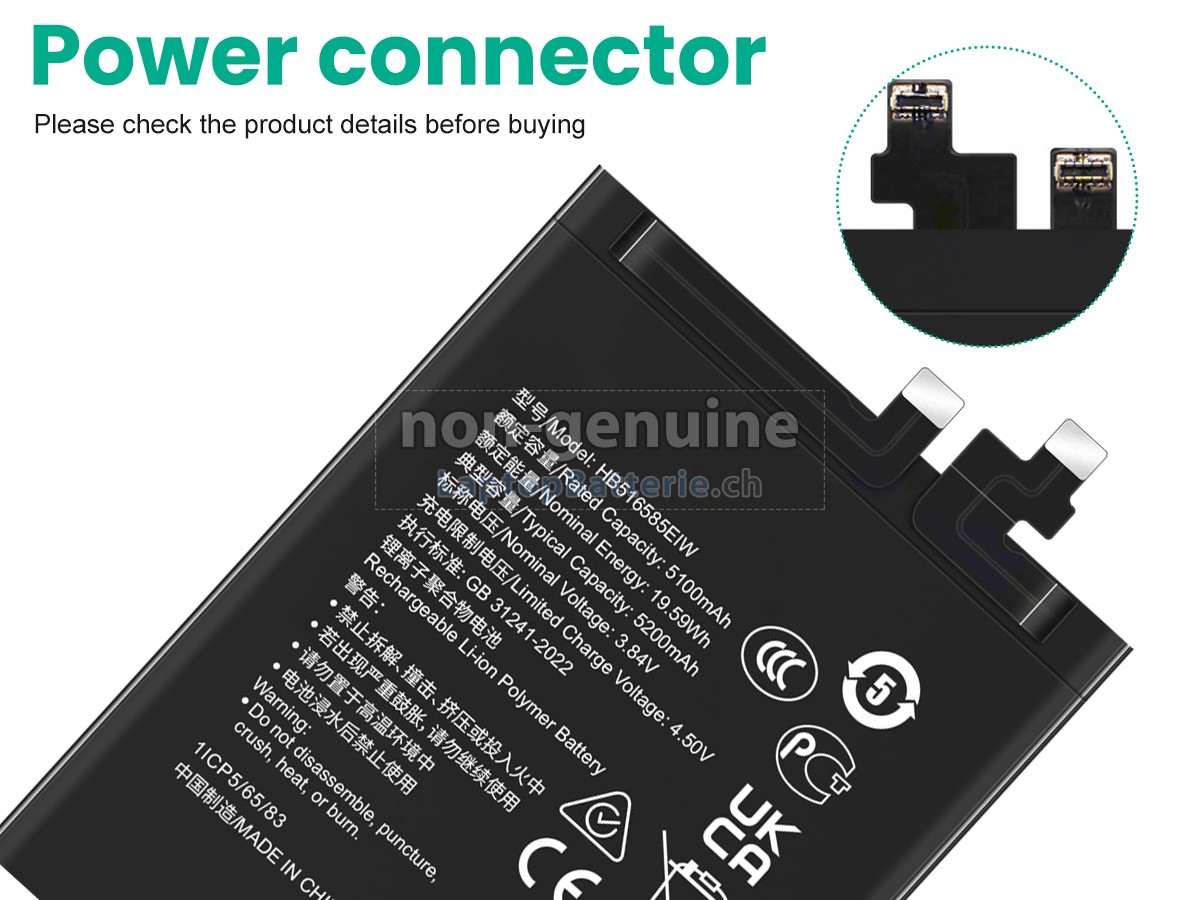 Honor 200 PRO Ersatzbatterie