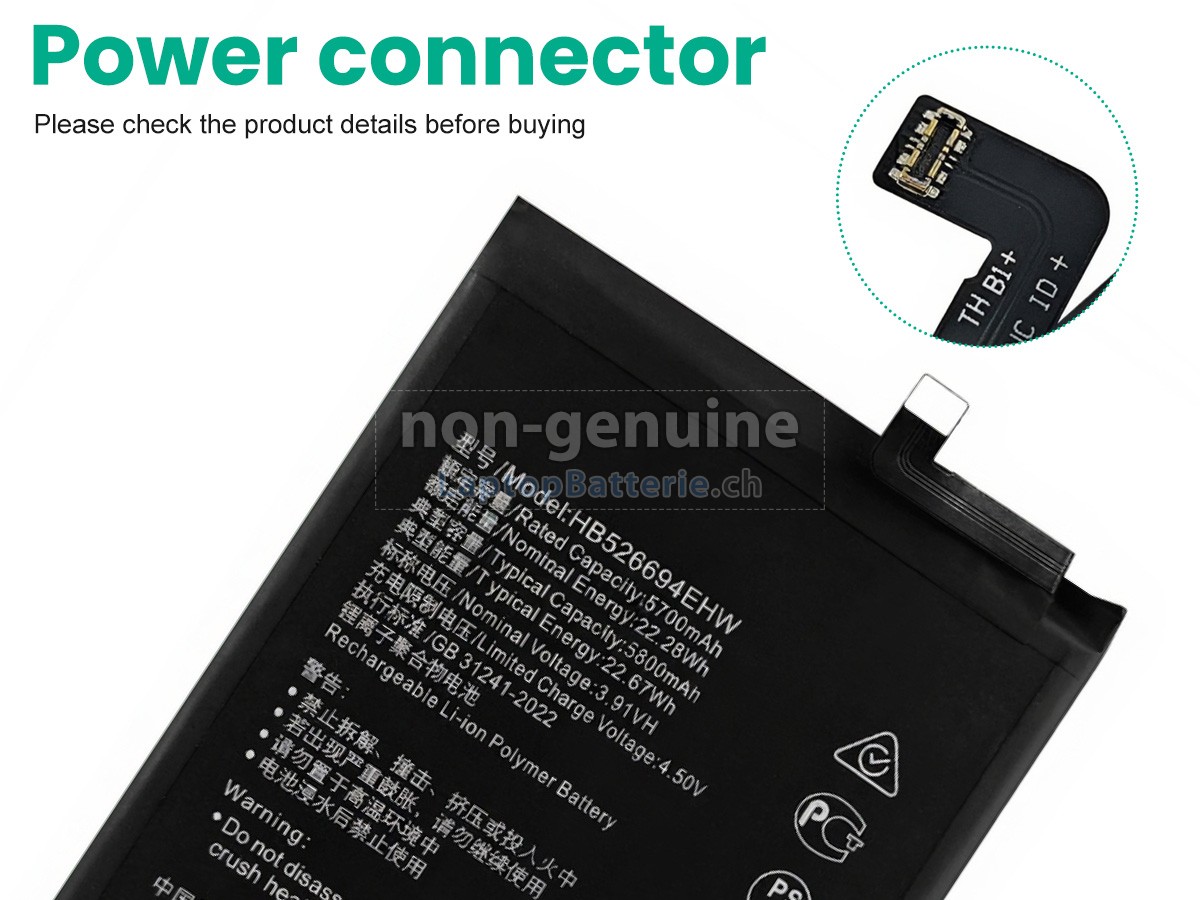 Honor X50 Ersatzbatterie