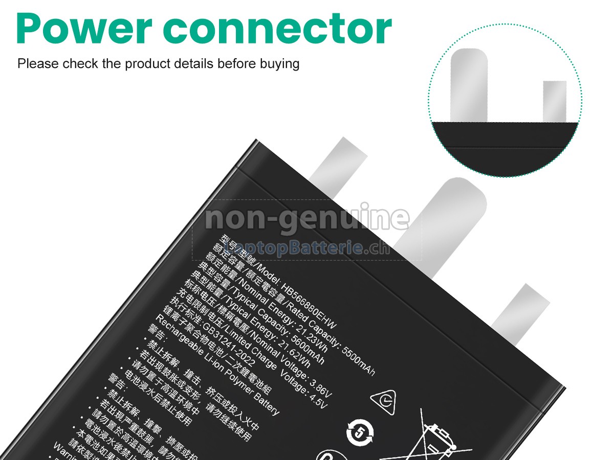 Honor MAGIC 6 PRO Ersatzbatterie