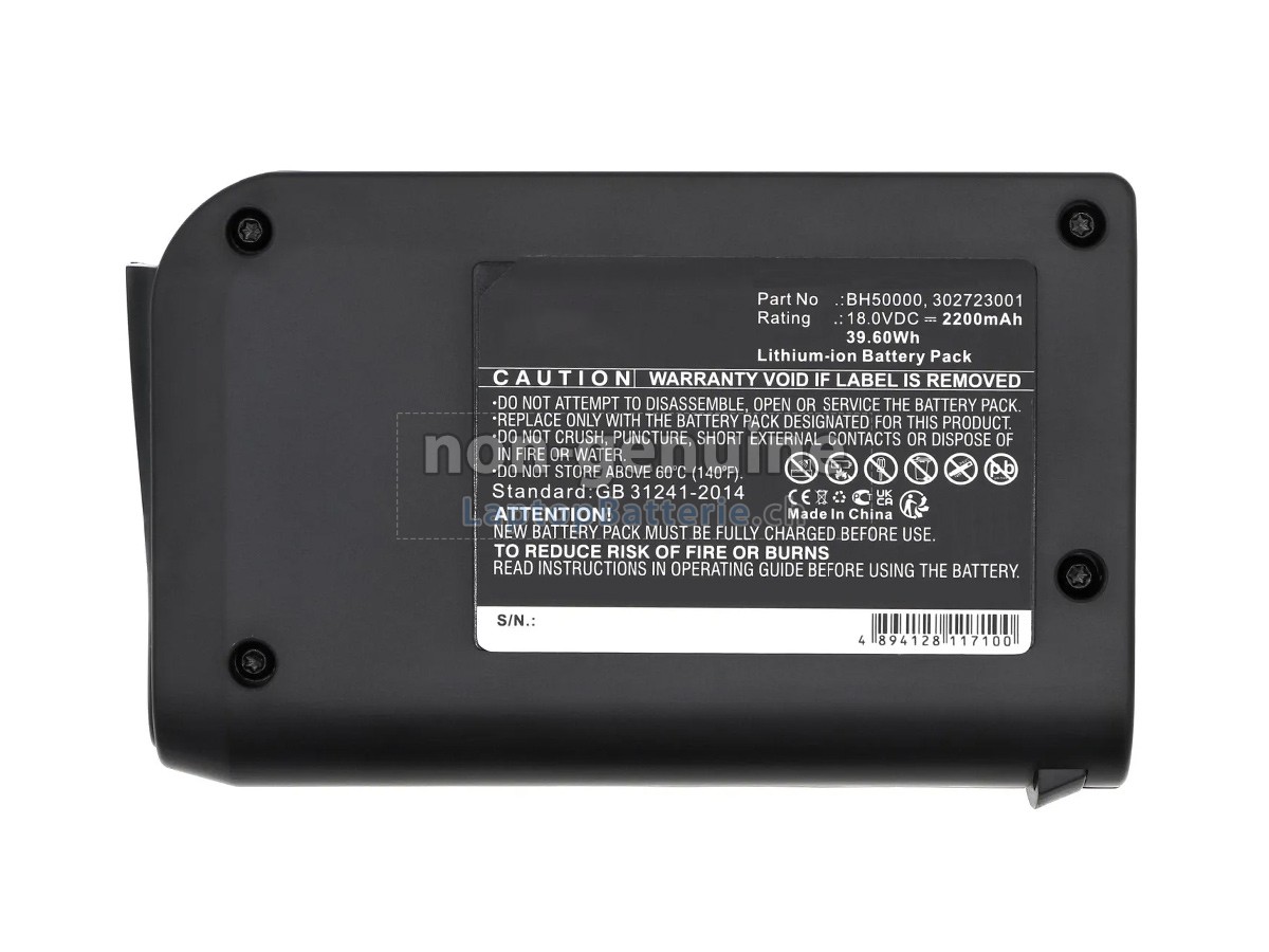 Hoover BH50000 Ersatzbatterie