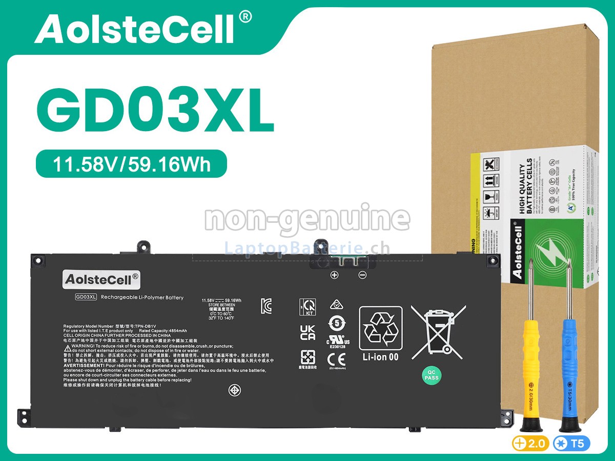 HP OmniBook X FLIP 14-KB0729NZ Ersatzbatterie