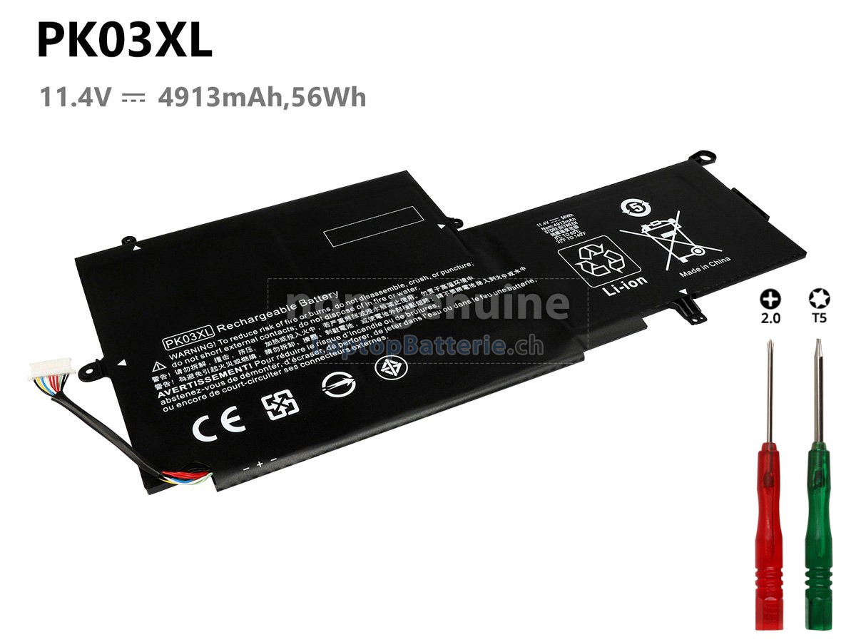 HP Spectre X360 13-4156NZ Ersatzbatterie