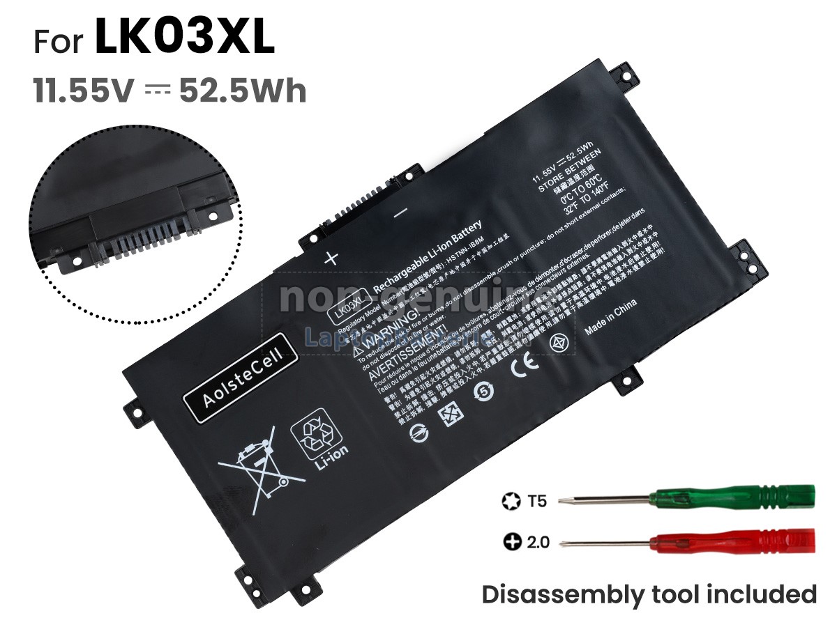 HP LK03XL Ersatzbatterie