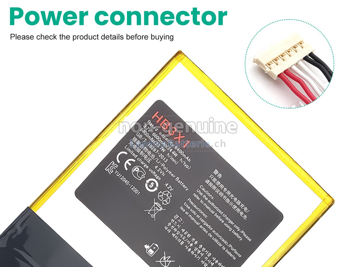 Huawei HB3484V3EAW Ersatzbatterie