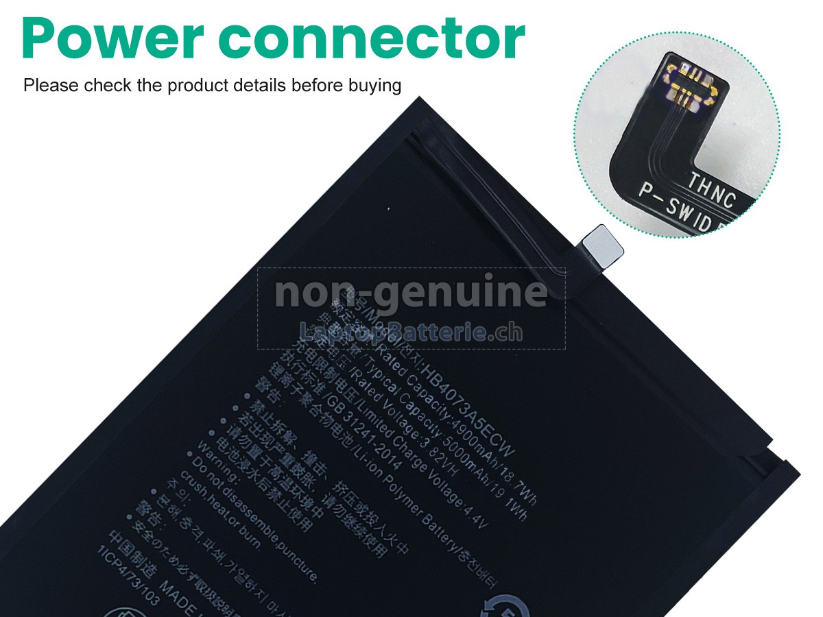 Huawei HONOR 8X MAX Ersatzbatterie