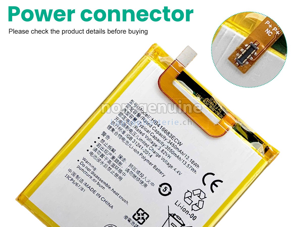 Huawei GOOGLE NEXUS 6P Ersatzbatterie