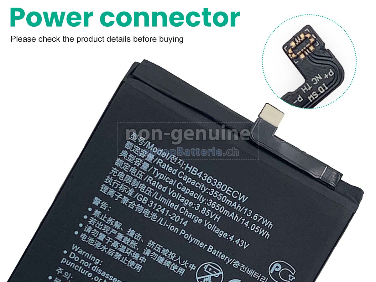 Huawei HB436380ECW Ersatzbatterie