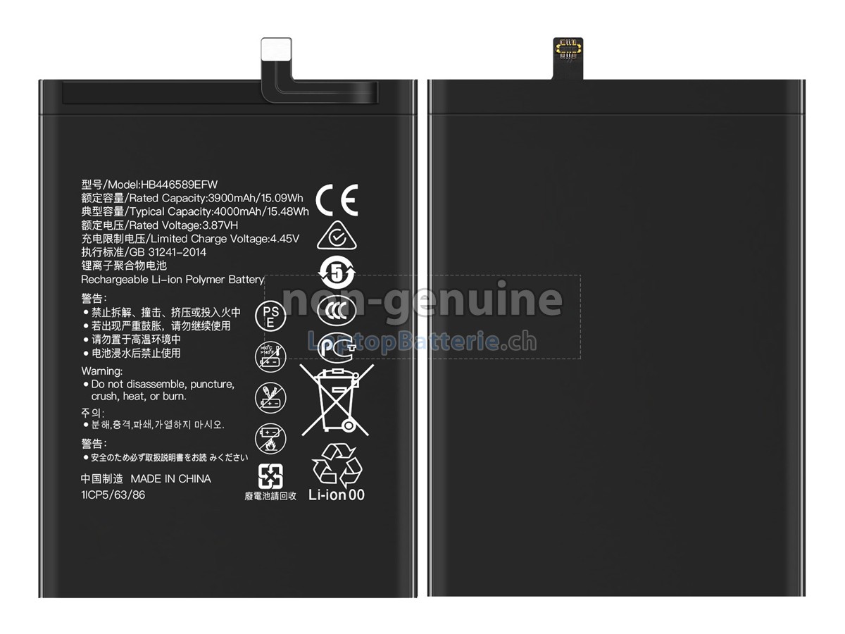 Huawei HB446589EFW Ersatzbatterie