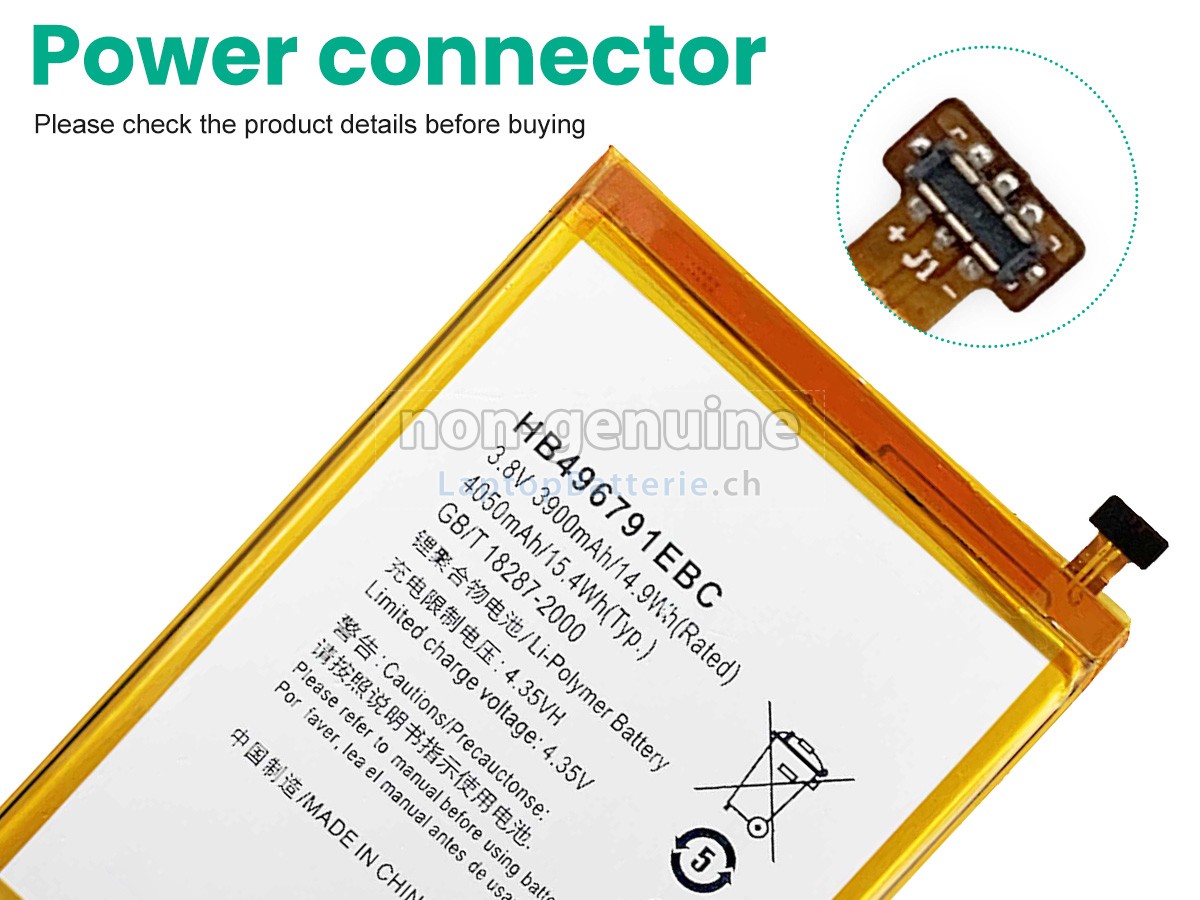 Huawei HB496791EBC Ersatzbatterie