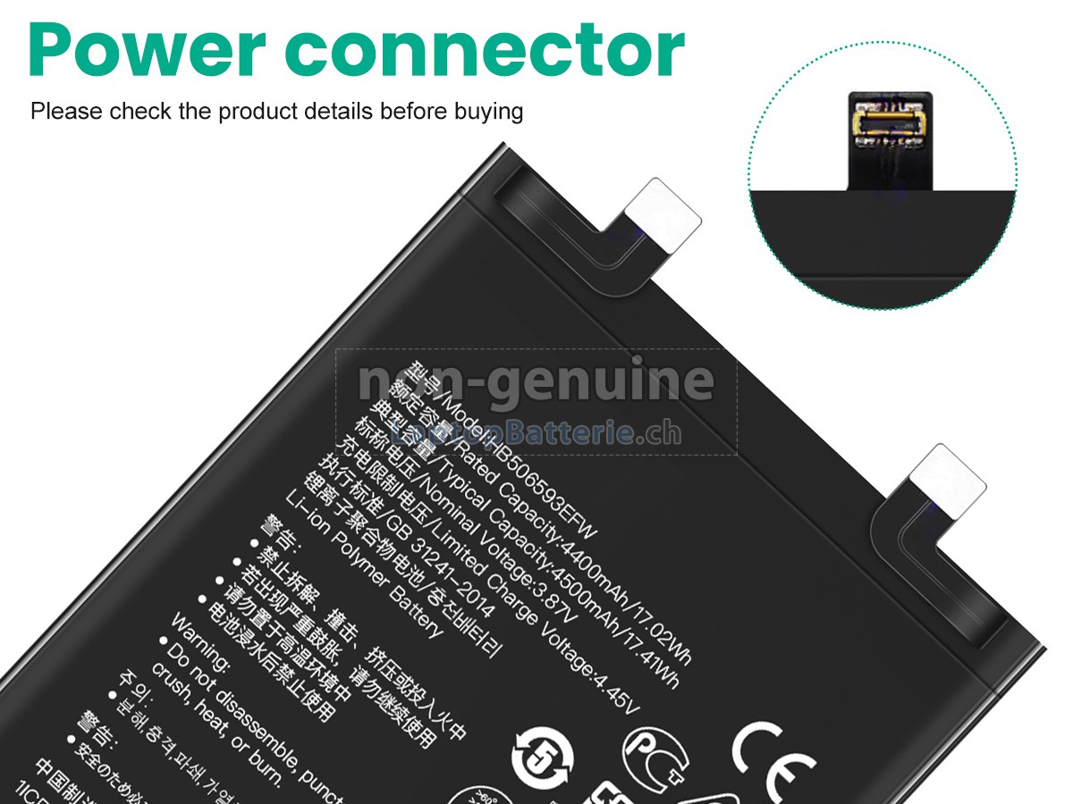 Huawei NOVA 11 PRO GOA-LX9 Ersatzbatterie