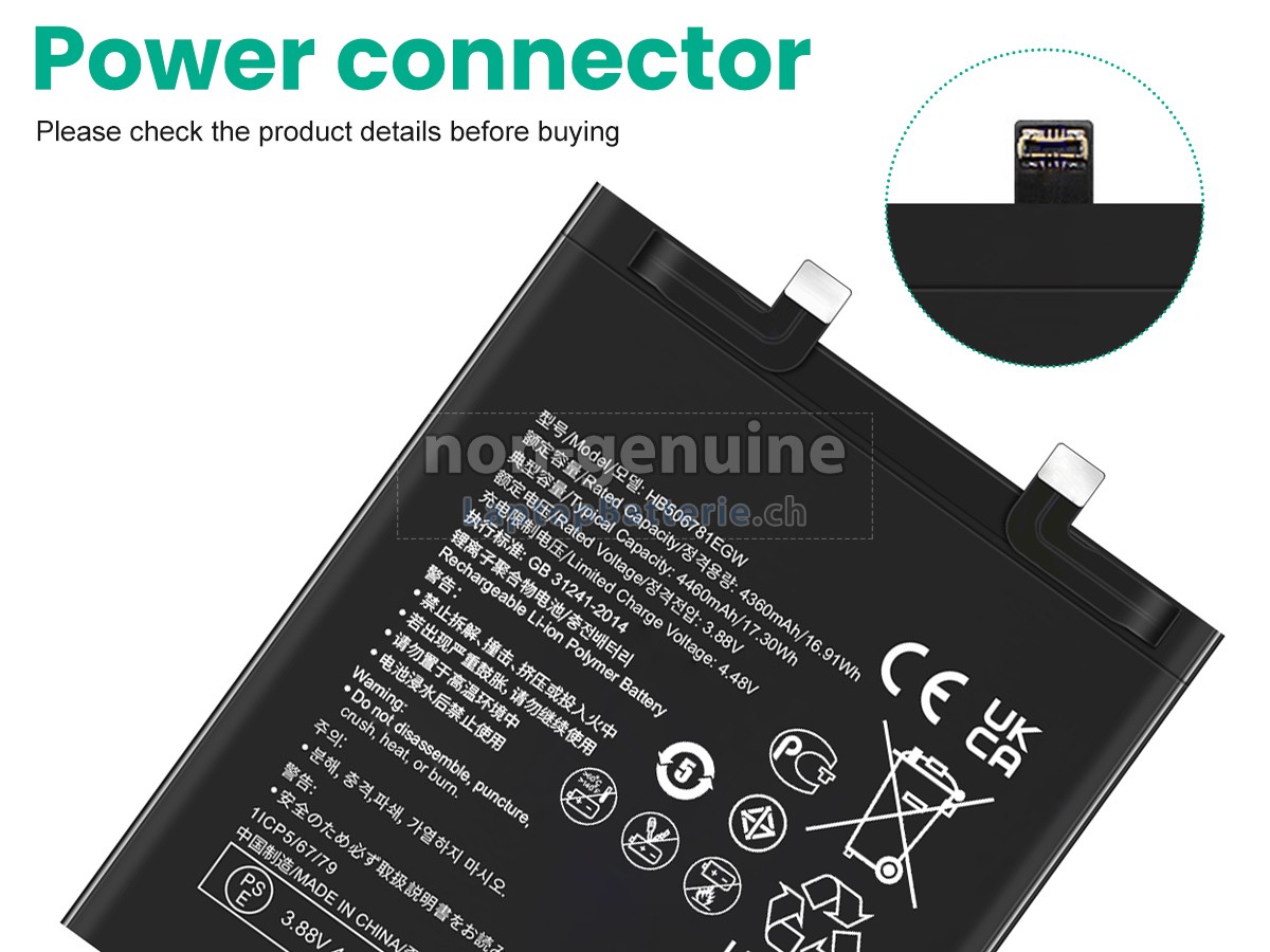 Huawei MATE50 Ersatzbatterie