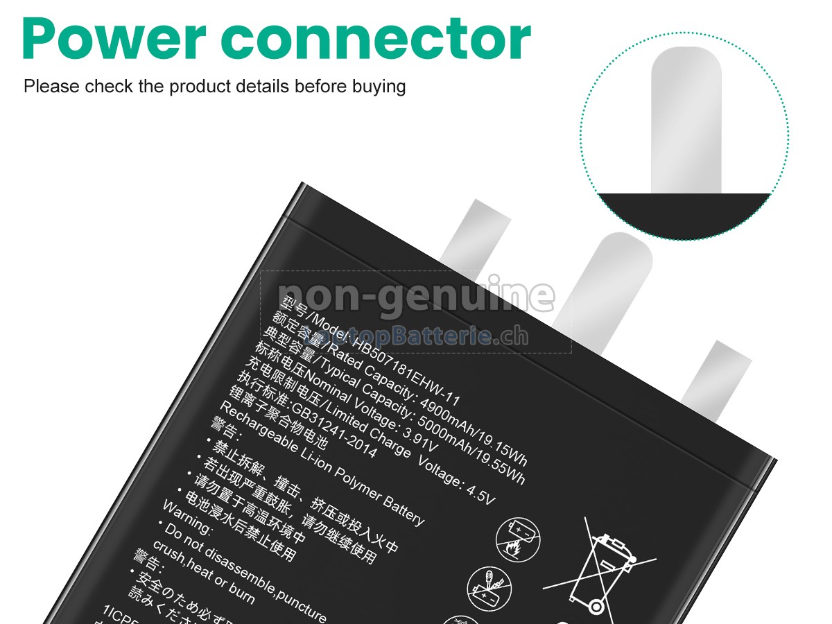 Huawei HB507181EHW-11 Ersatzbatterie